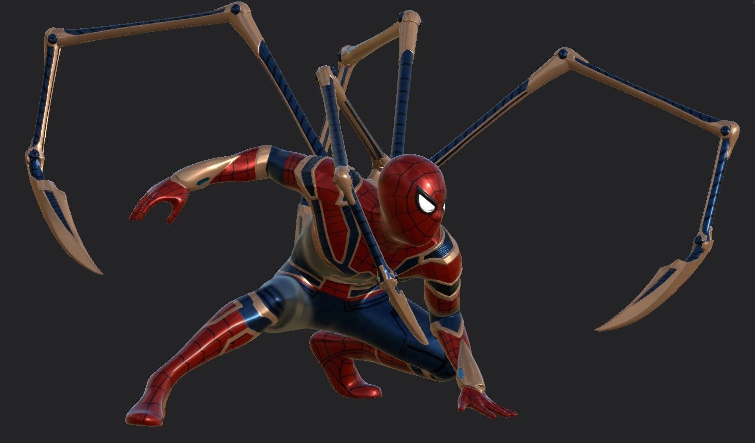 Spiderman spider - man 3D print model_1