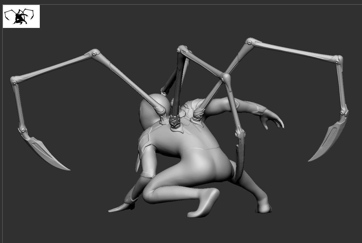 Spiderman spider - man 3D print model_6