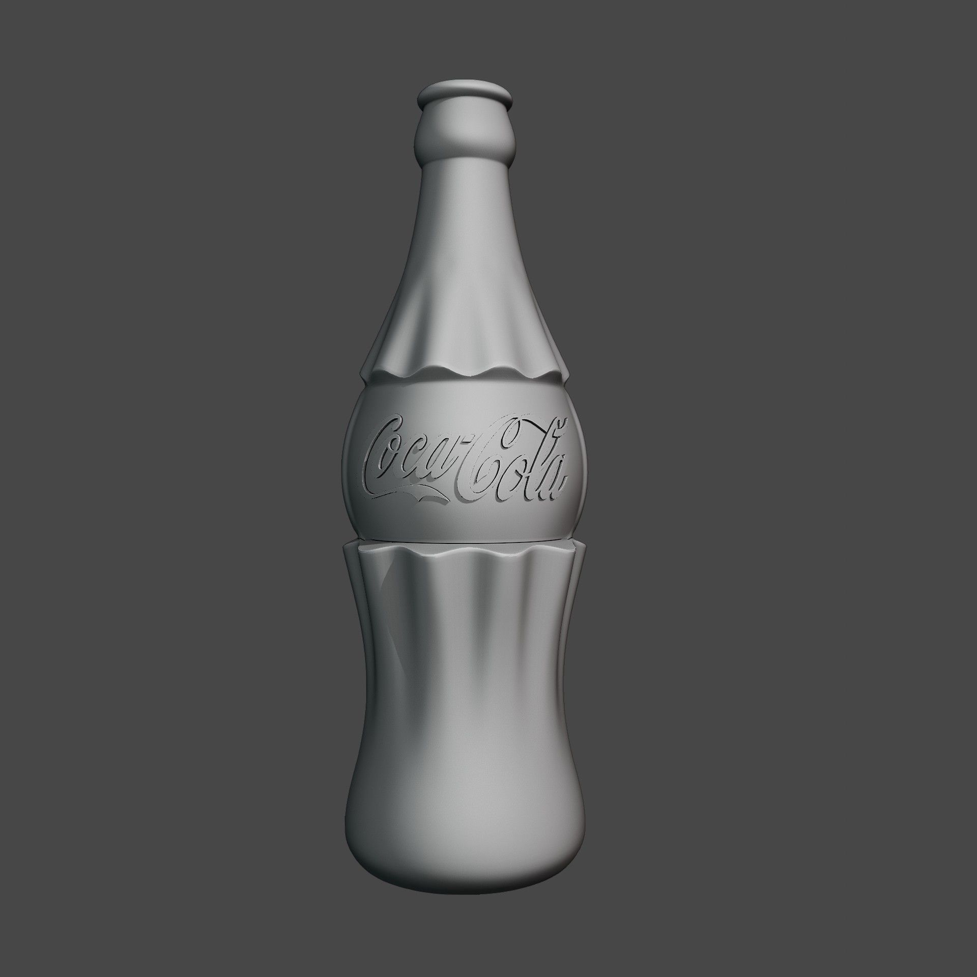 Coca Cola Bottle 3D model_1