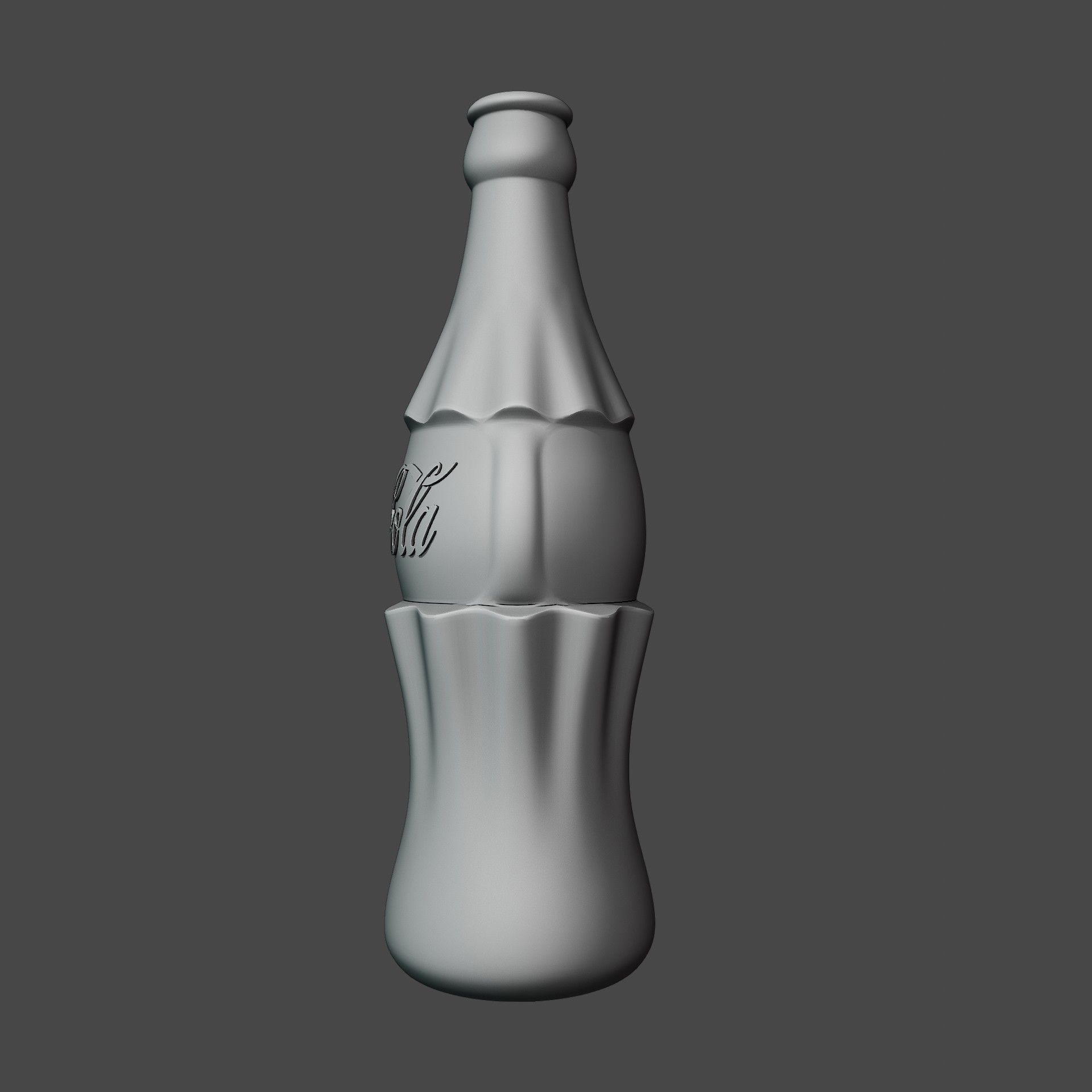 Coca Cola Bottle 3D model_2