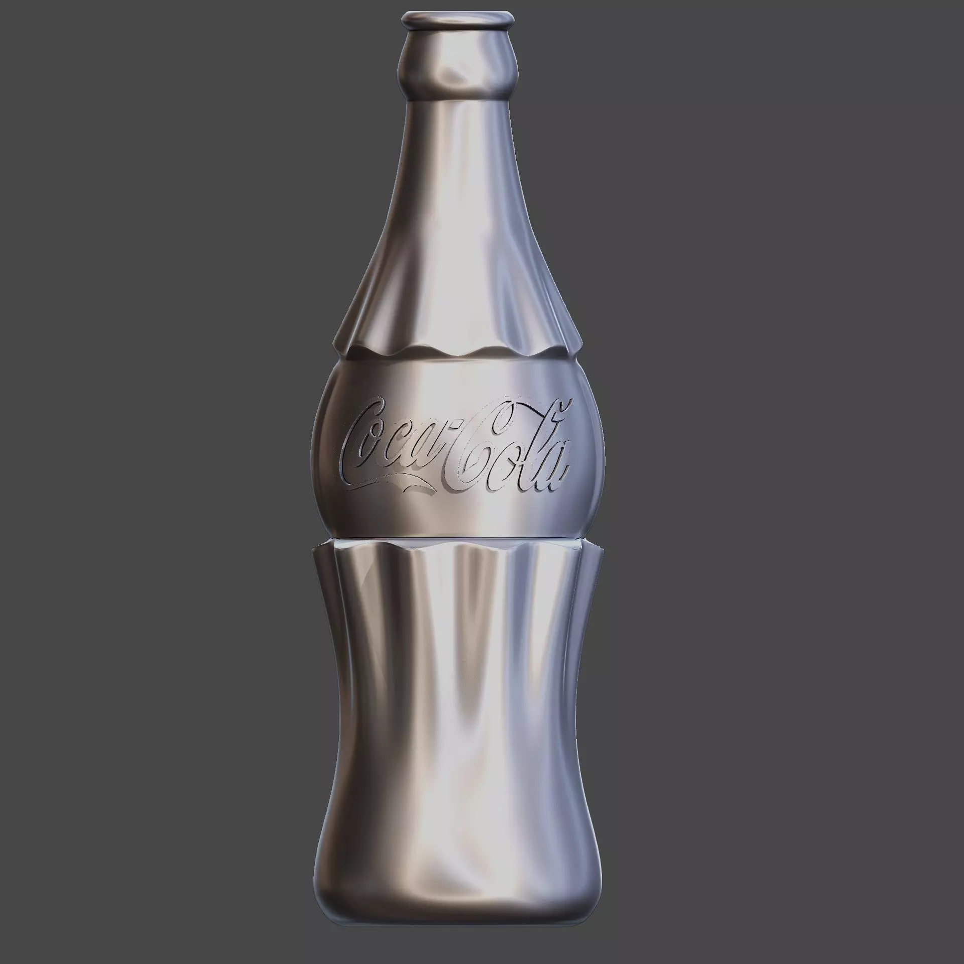 Coca Cola Bottle 3D model_0