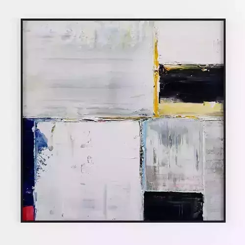 Pictures866 abstract painting Low-poly 3D model