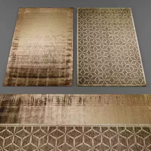 Rugs collection 321 Low-poly 3D model