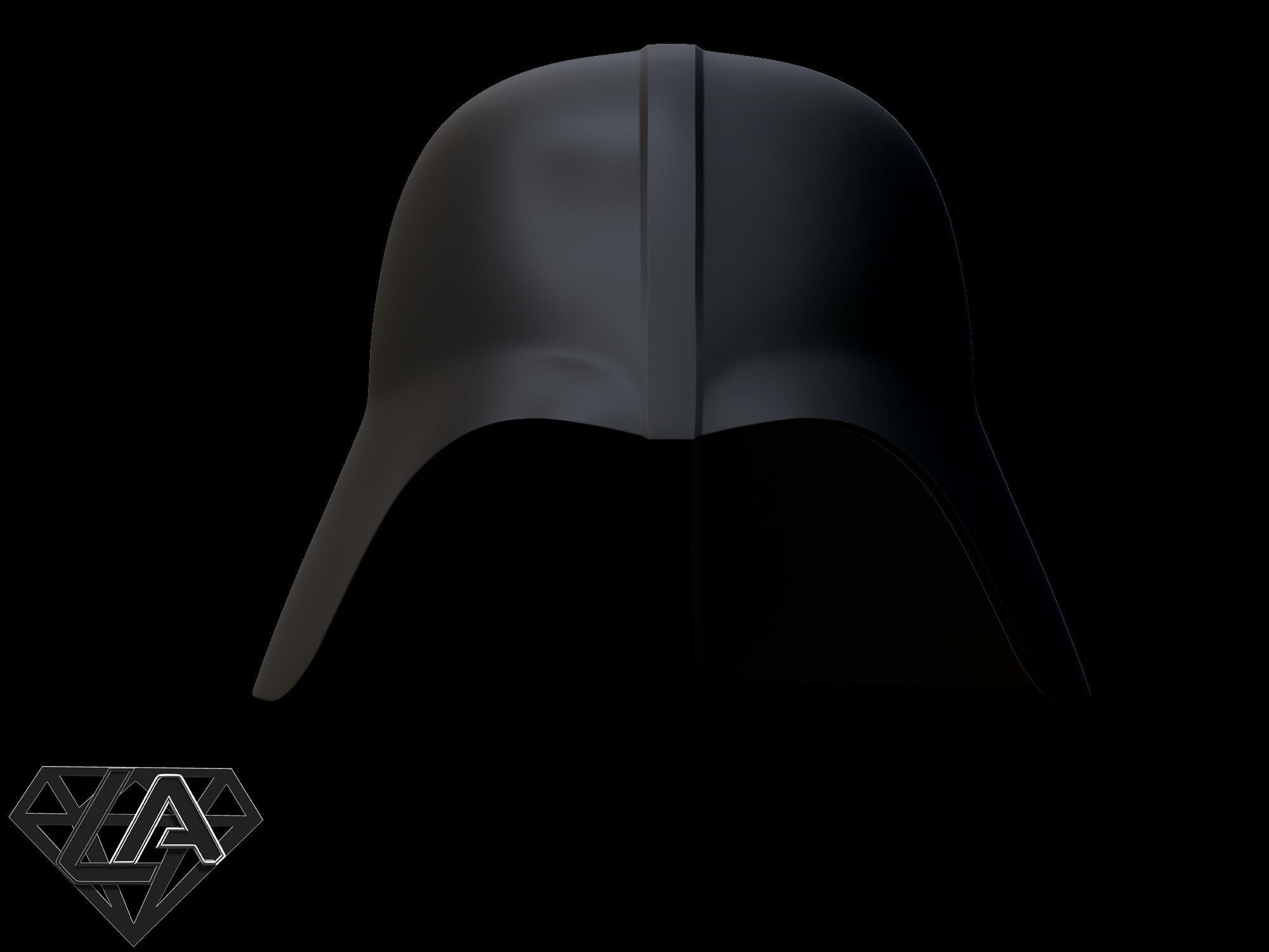 Star Wars Darth Vader helmet 3D print model_3