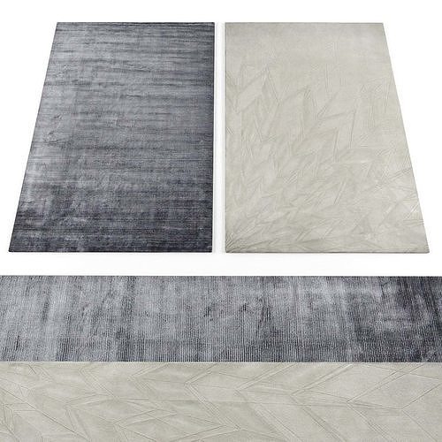 Rugs collection 324 Low-poly 3D model