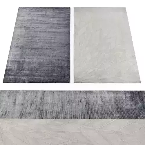 Rugs collection 324 Low-poly 3D model