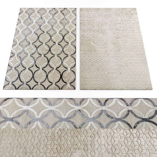 Rugs collection 325 Low-poly 3D model