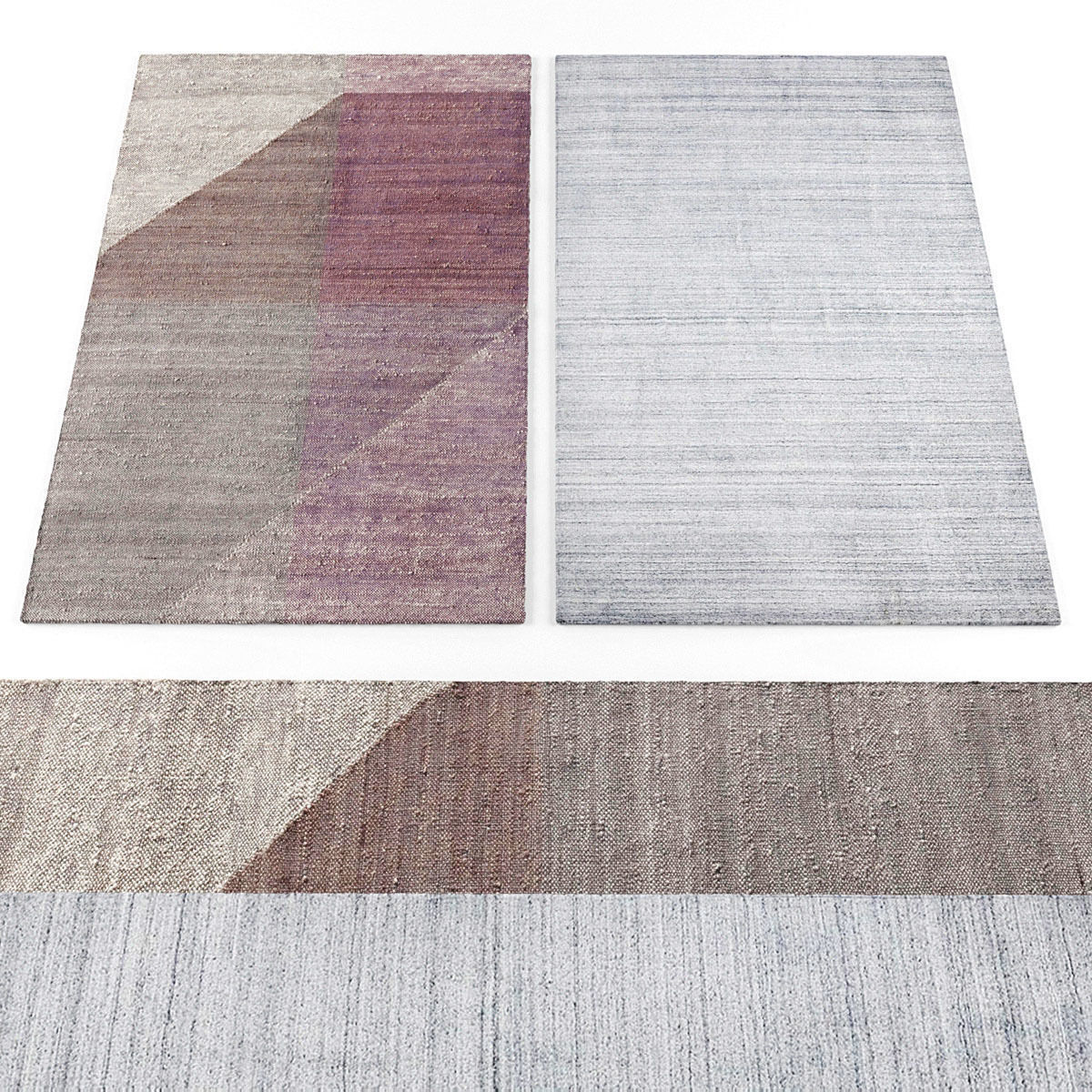 Rugs collection 326 Low-poly 3D model_1