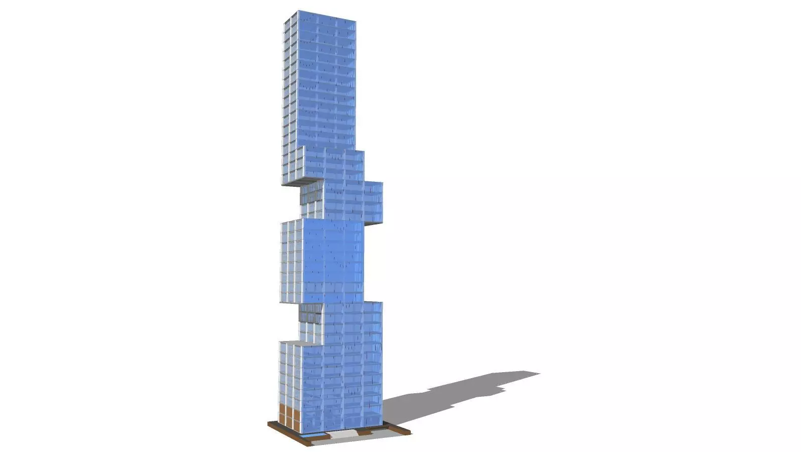 Commercial high-rise 04 3D model