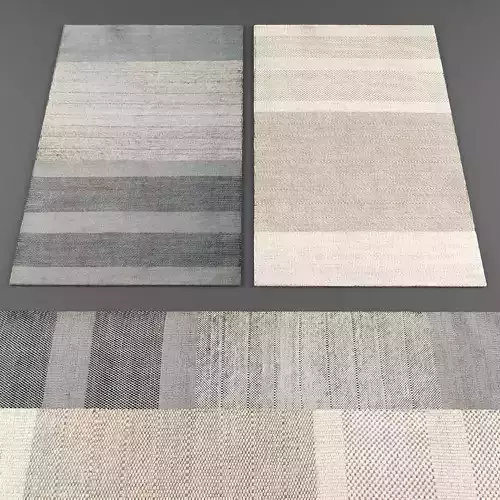 Rugs collection 328 Low-poly 3D model