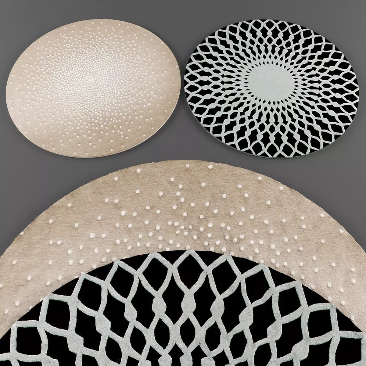 Rugs collection 331 Low-poly 3D model_0