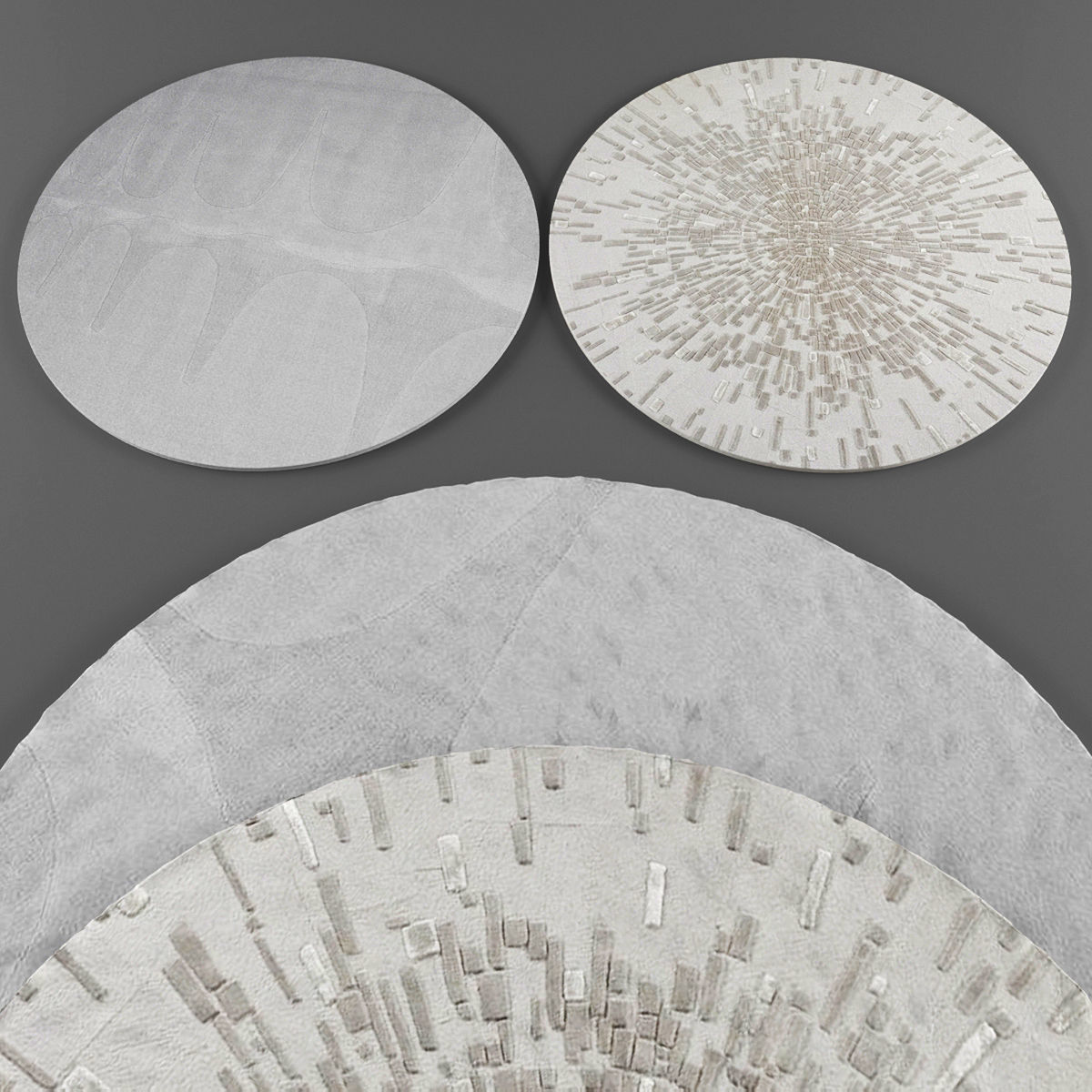 Rugs collection 331 Low-poly 3D model_2