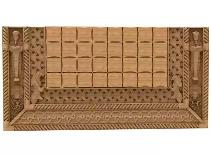 3D Model STL Door Boardchess