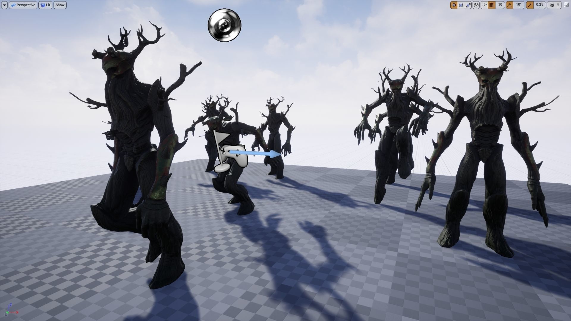 Ent low-poly character Low-poly 3D model_12