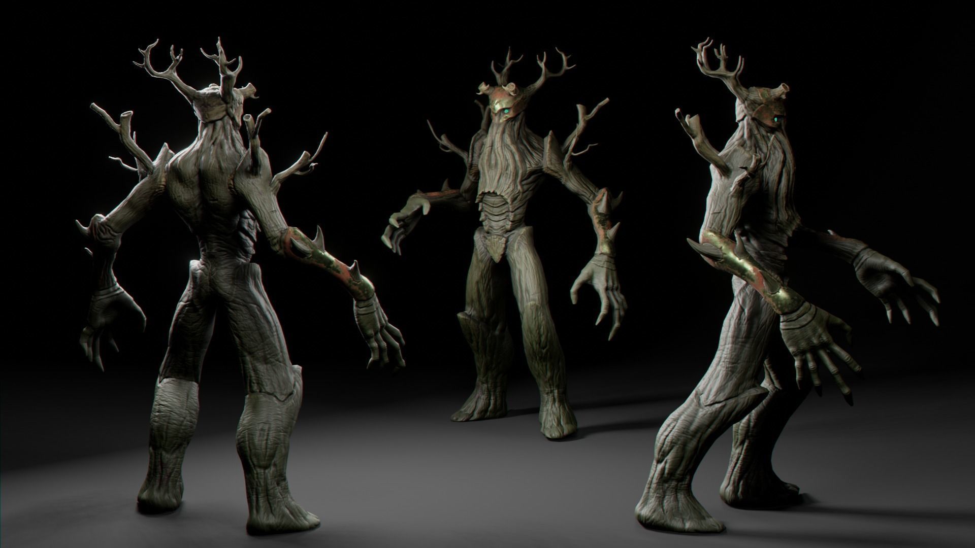 Ent low-poly character Low-poly 3D model_5
