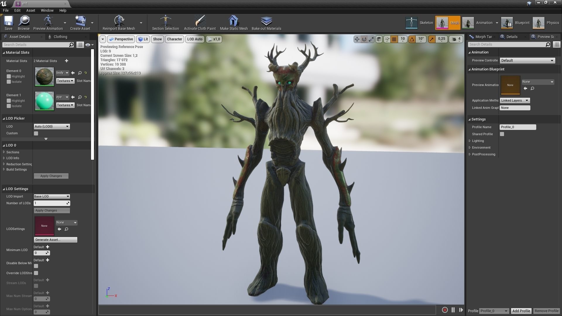Ent low-poly character Low-poly 3D model_13