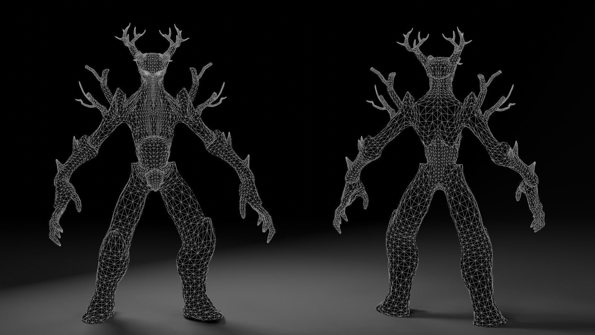Ent low-poly character Low-poly 3D model_6