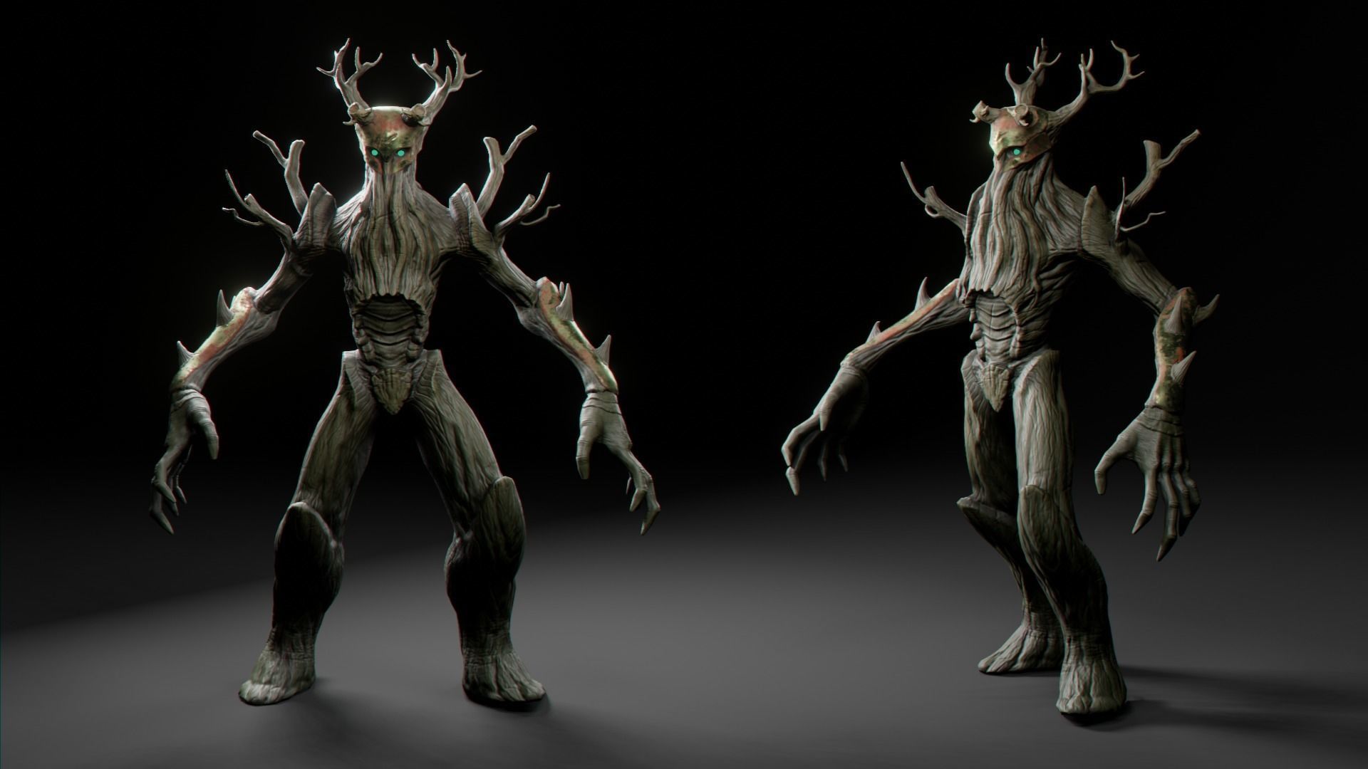 Ent low-poly character Low-poly 3D model_4