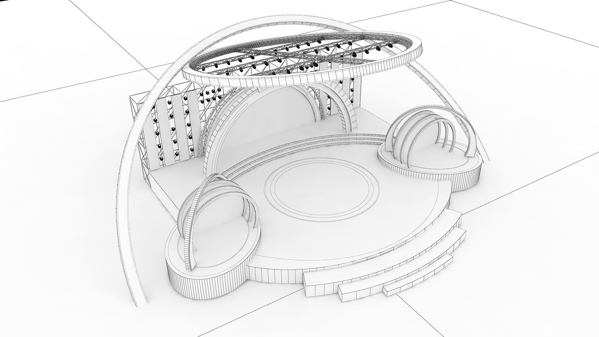 concert stage 02 design 3D model_6