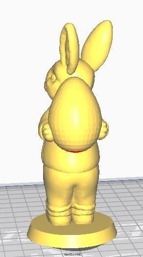 Easter Bunny Robert 3D print model_8
