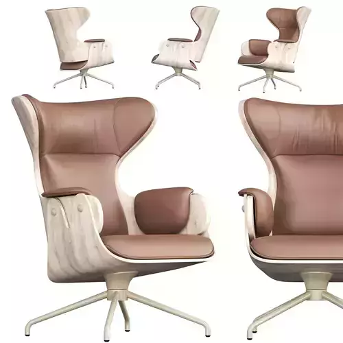 LOUNGER Armchair by BD 3D model