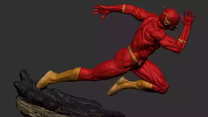 Flash Statue