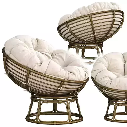 PAPASAN Chaise Lounge naturel Armchair