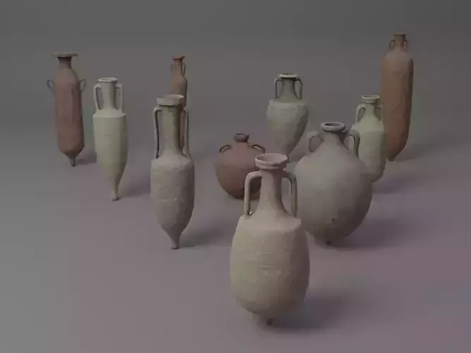 Ancient roman amphorae