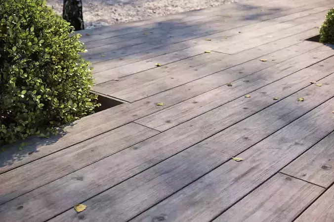 Old oak decking texture