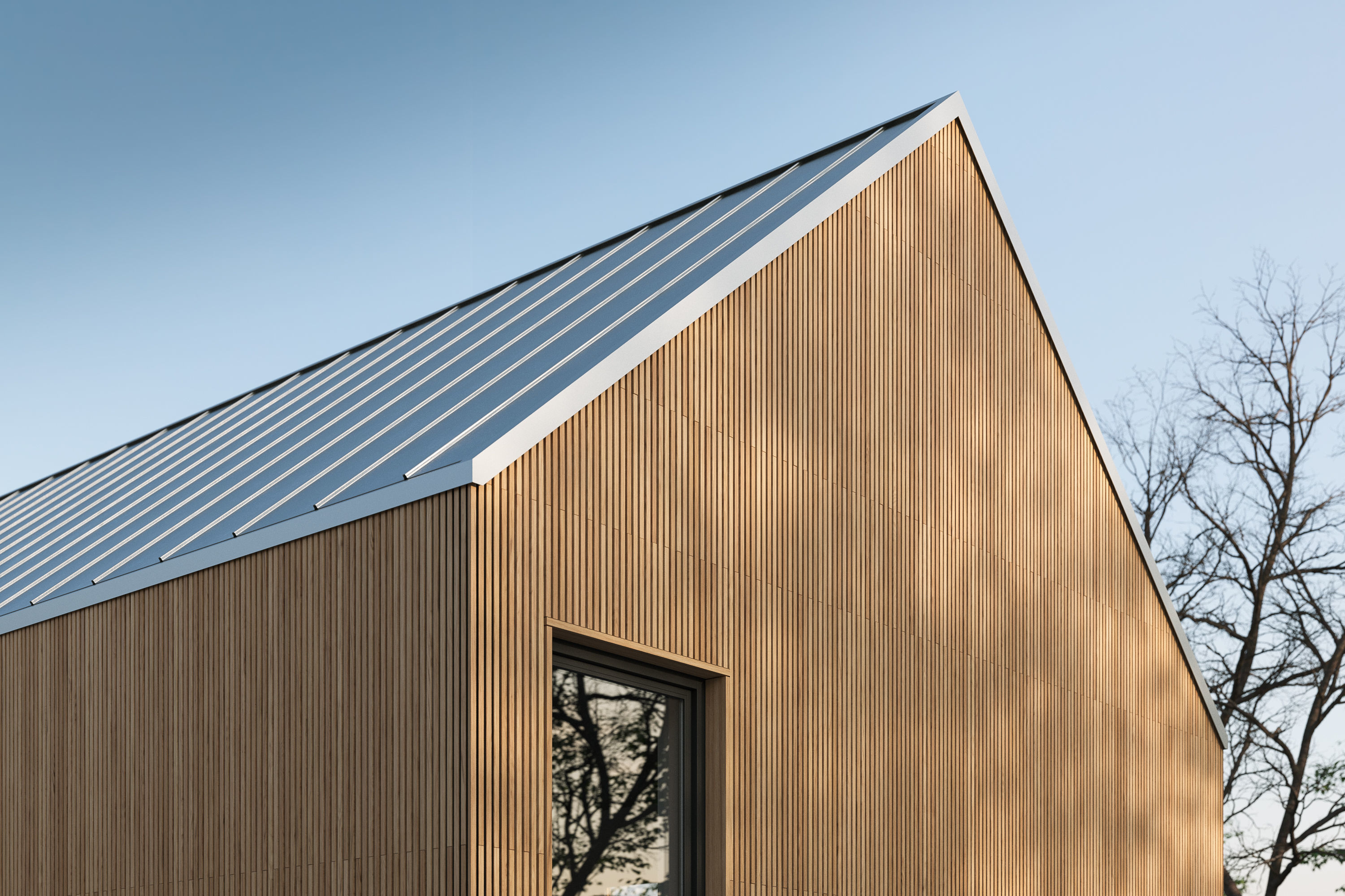 Siberian larch lamellas cladding texture Texture_1