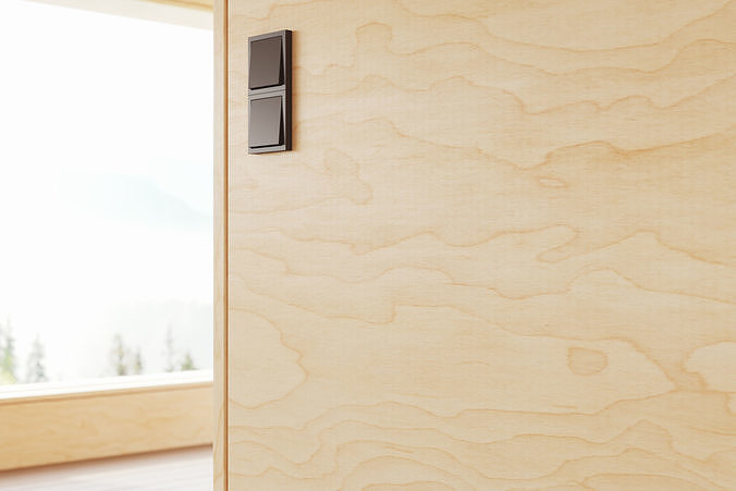 Pine plywood veneer texture 3D model