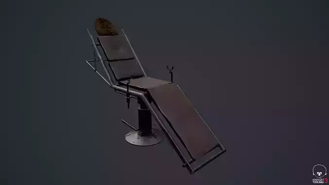 Lobotomy chair 3D model Lobotomy chair 3D model