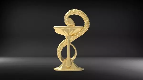 Snake Necklace 3d printable model 3D print model_0