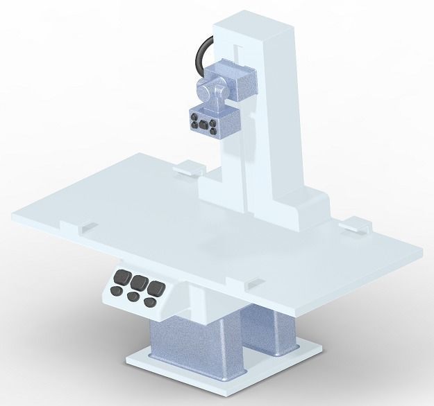 Stylish X-Ray Machine 3D print model_1