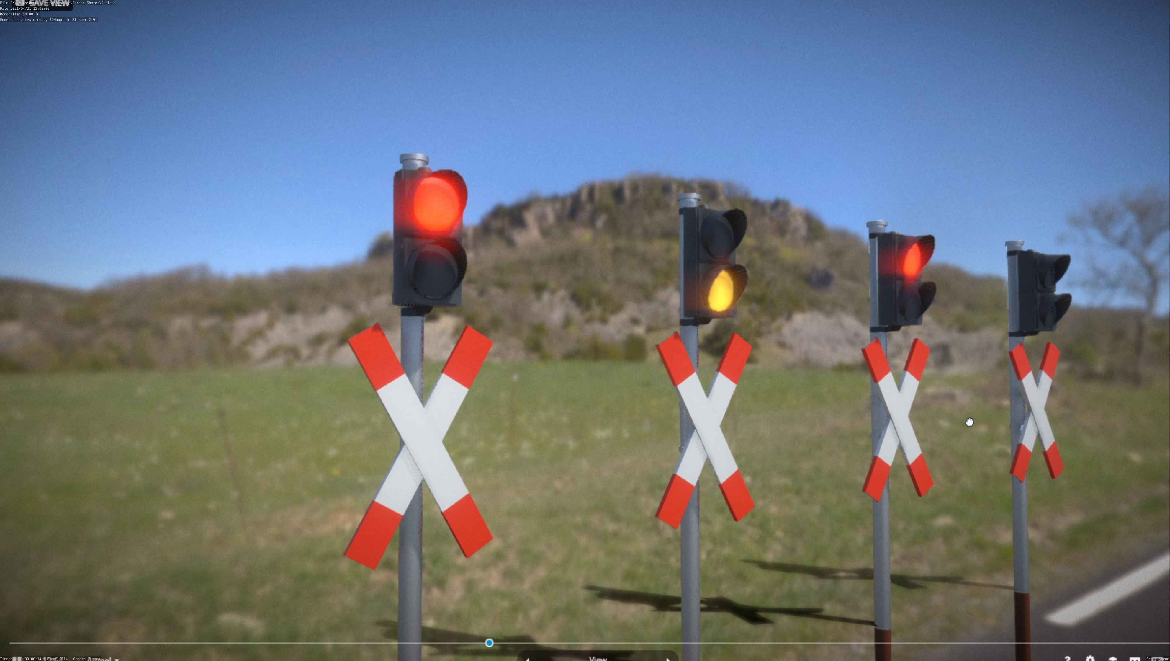 High-Poly Andreaskreuz Version 3  3D model_118