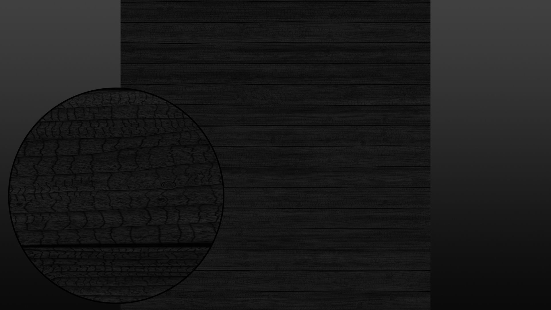 Burned wood wall cladding texture 3D model_11