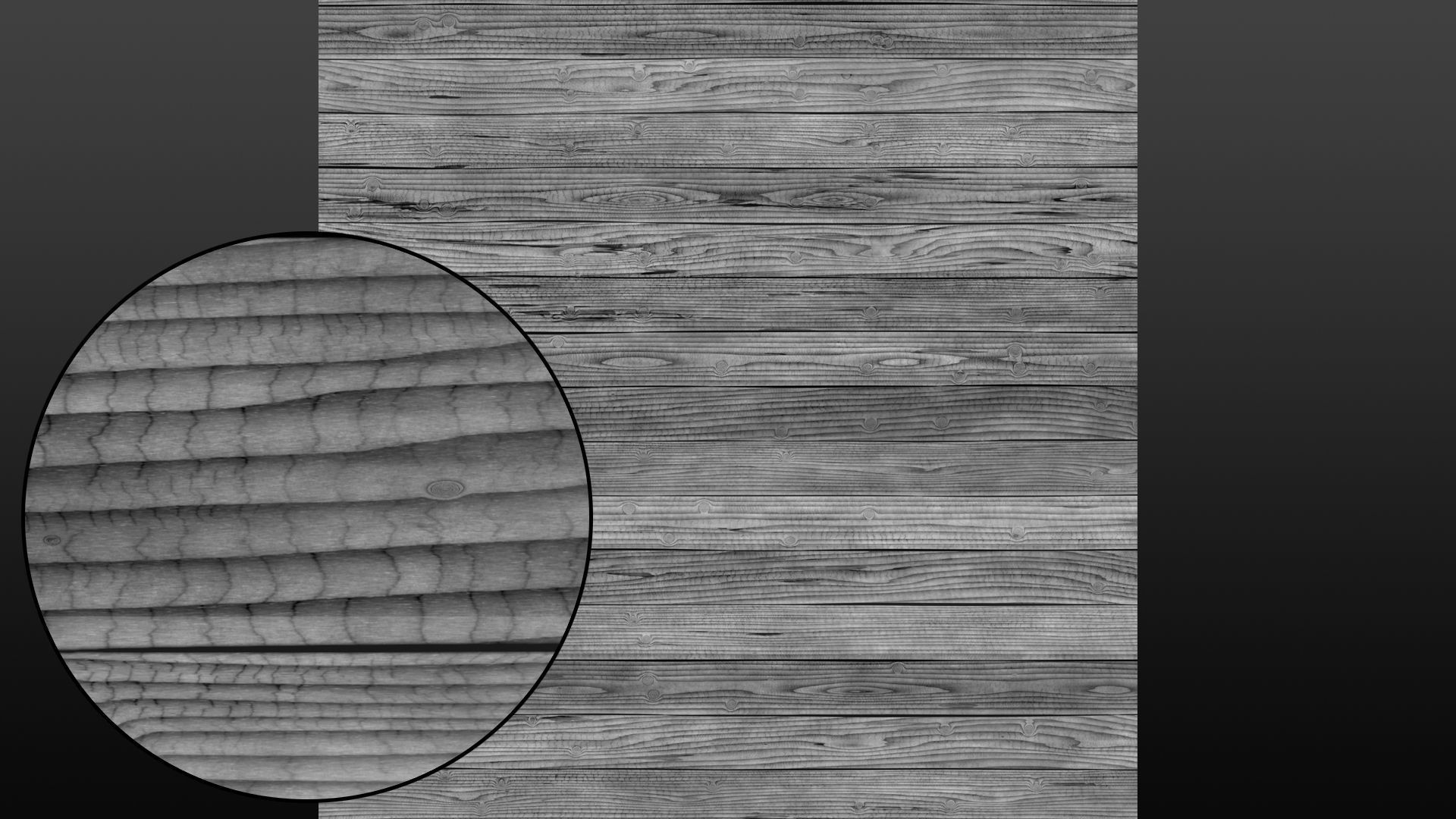 Burned wood wall cladding texture 3D model_13