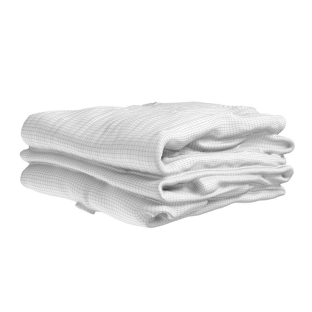 Stack Of Folded Womens Clothes 171 3D model_20