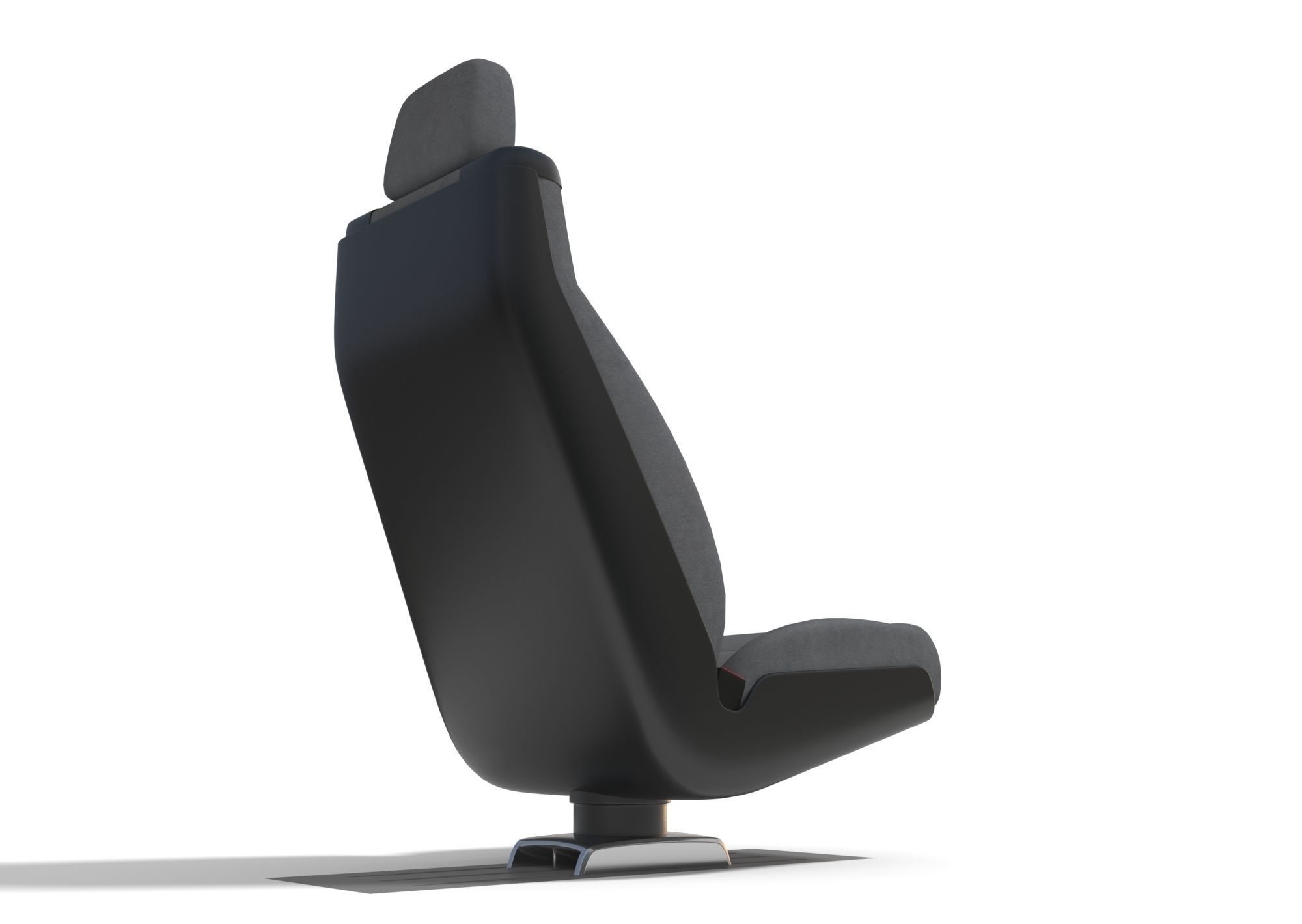 Vehicle Seat 3D model 3D model_3