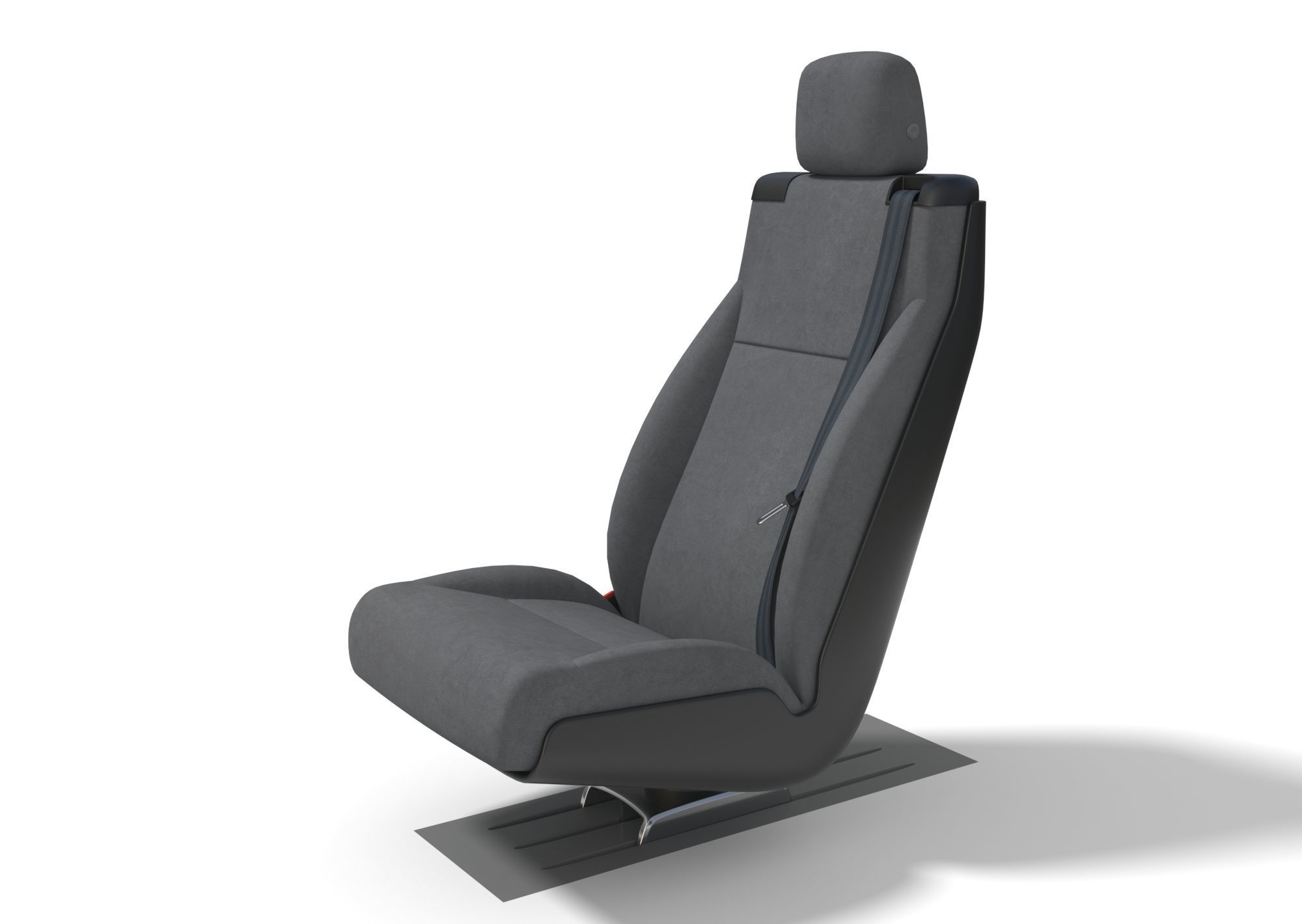 Vehicle Seat 3D model 3D model_2
