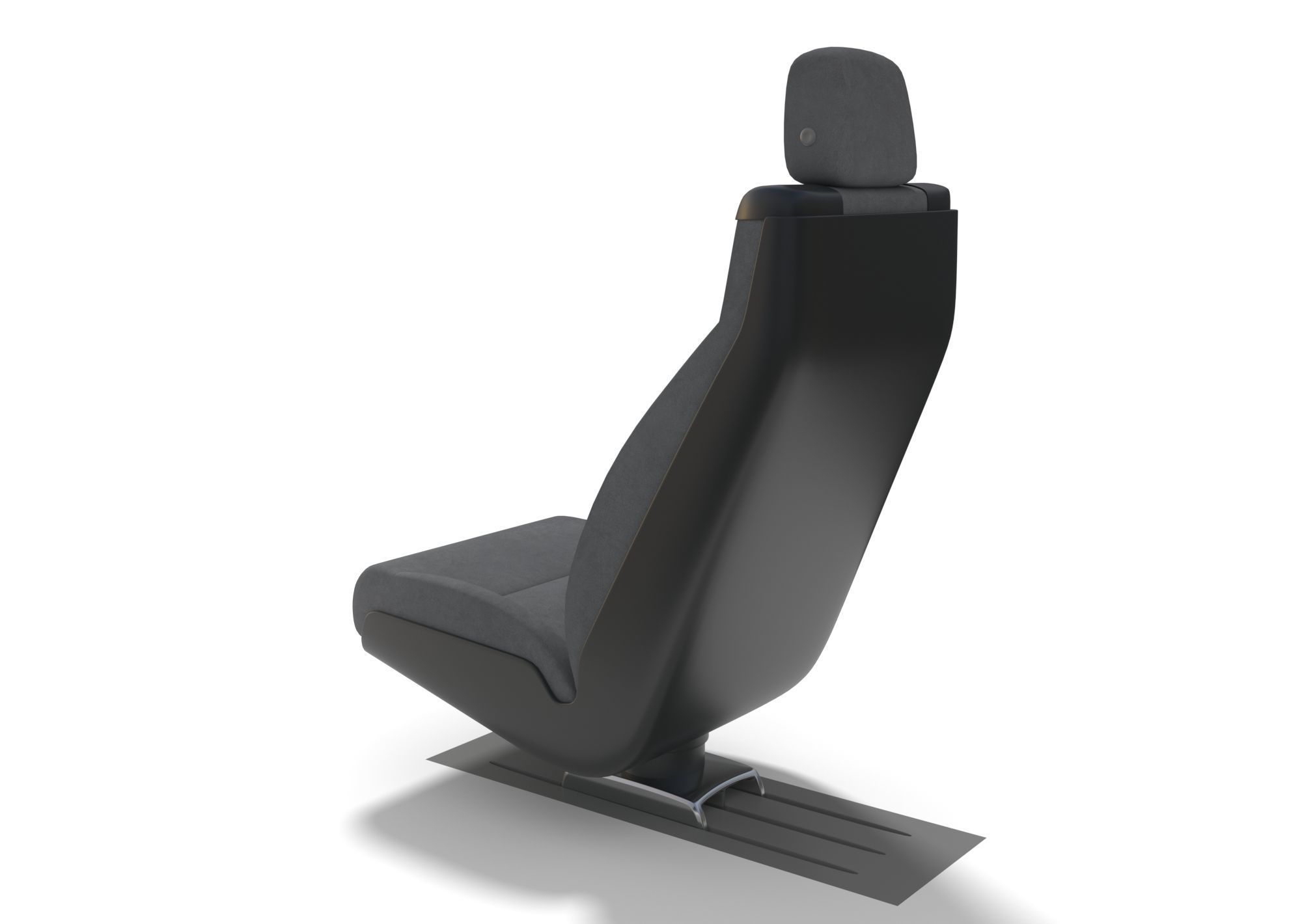 Vehicle Seat 3D model 3D model_1