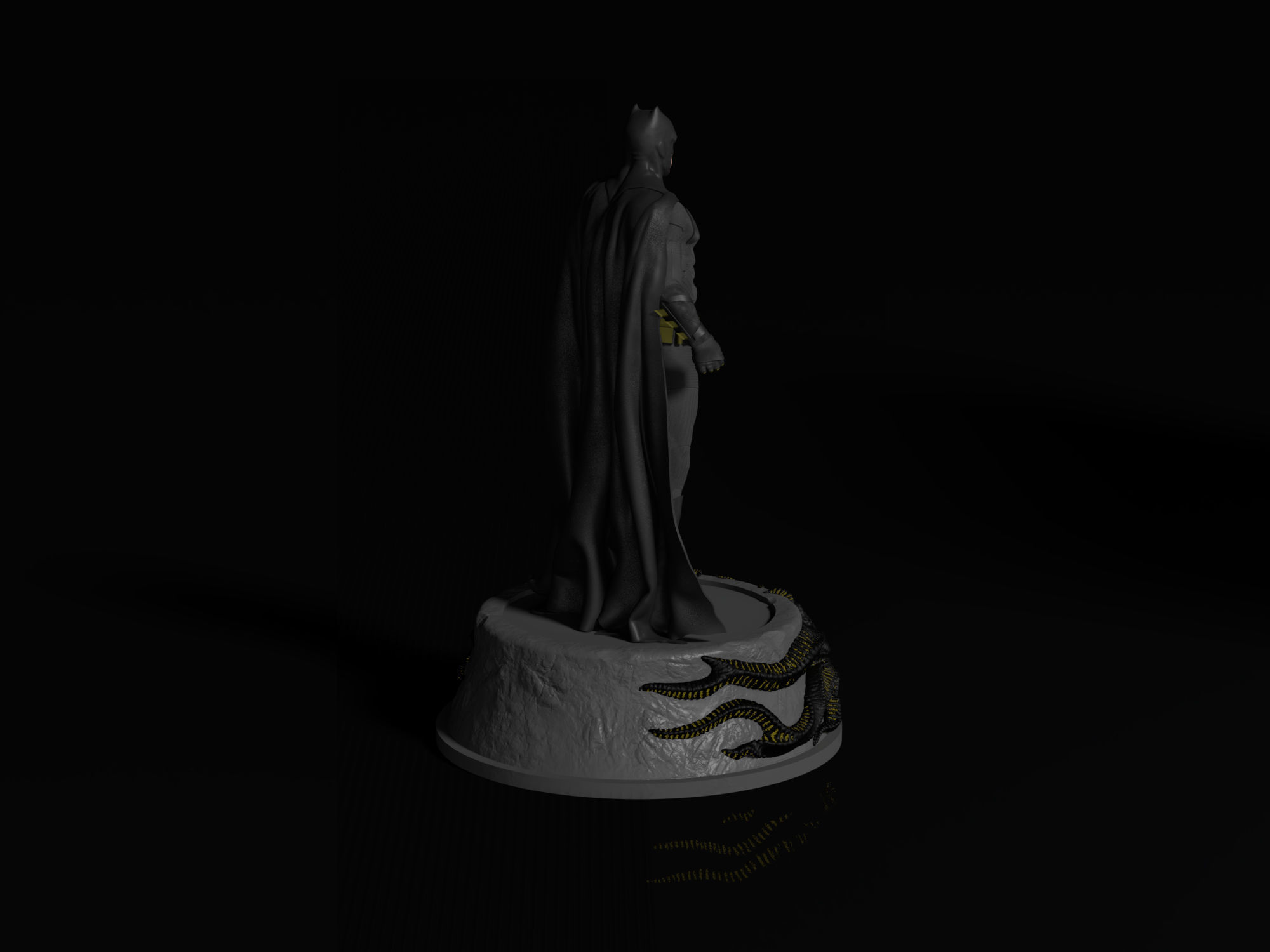 Batman figure Ben Affleck 3D print model_13