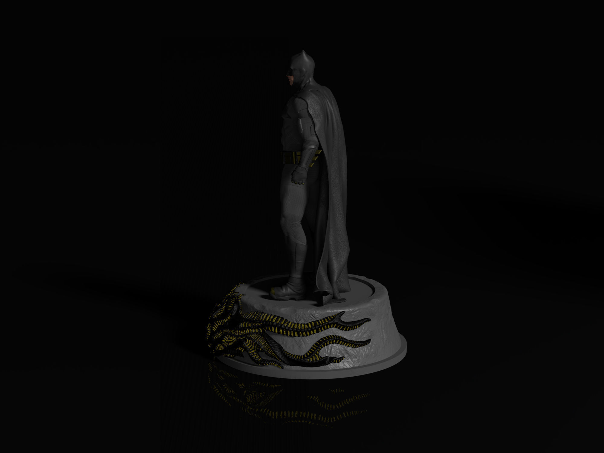 Batman figure Ben Affleck 3D print model_19