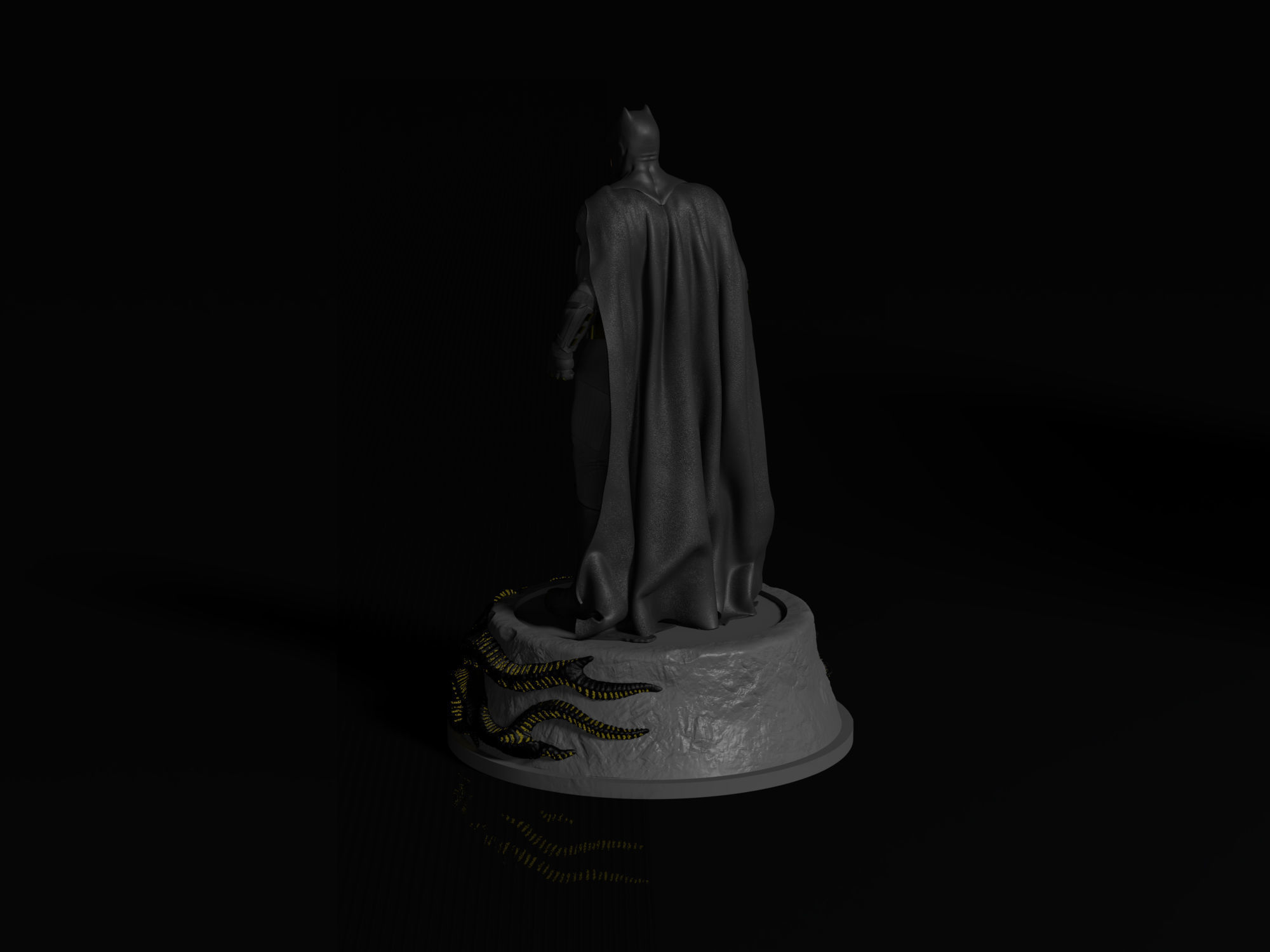 Batman figure Ben Affleck 3D print model_17