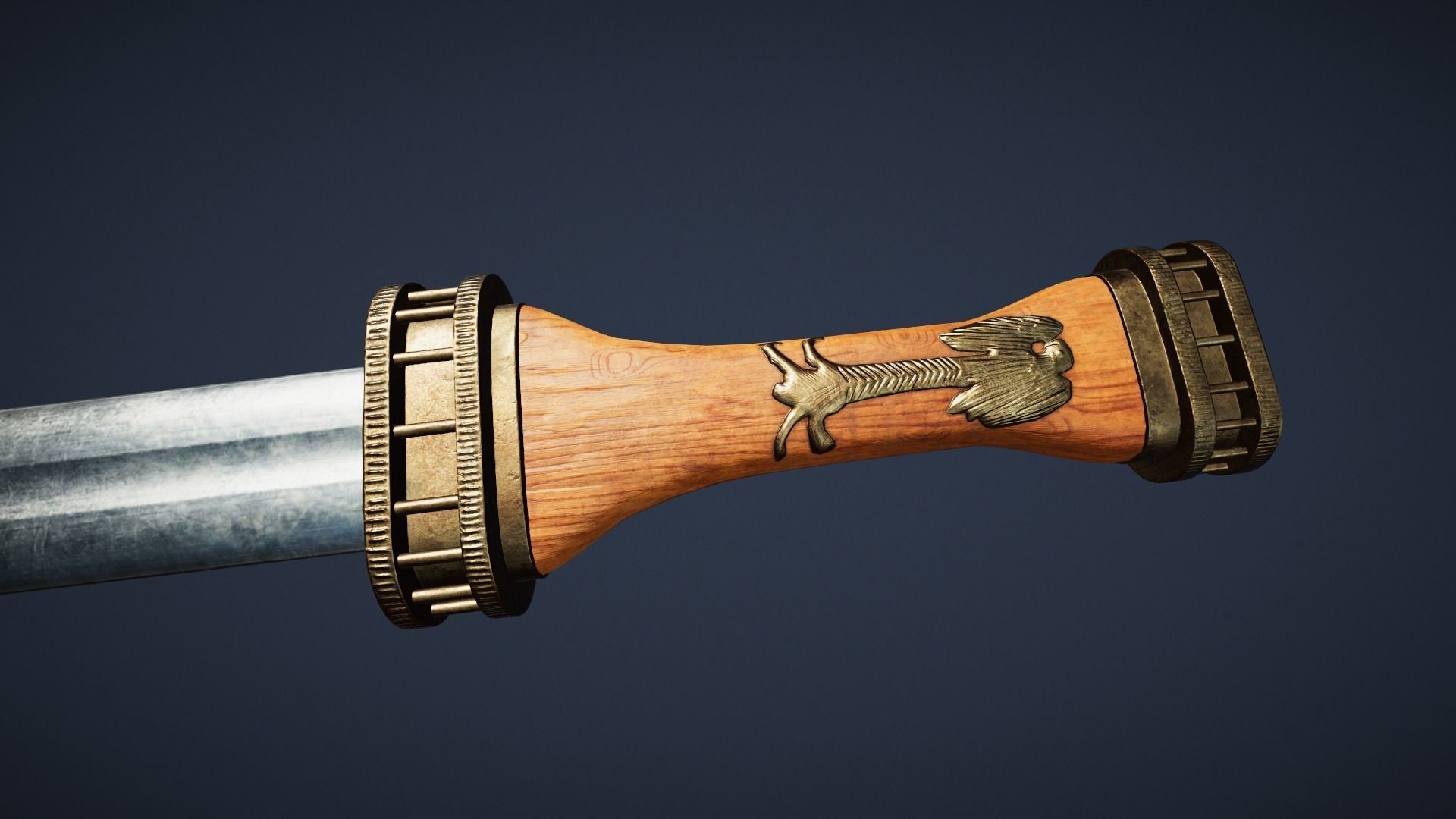 Medieval Weapons Pack Volume 1 by Ink Phantom Low-poly 3D model_3