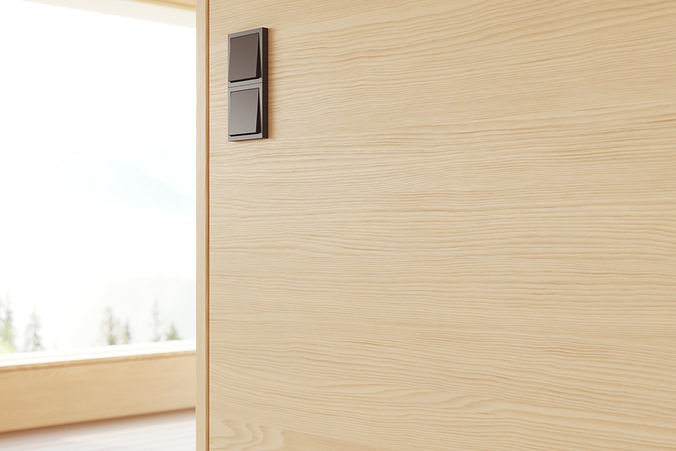 Whitewood veneer texture 3D model