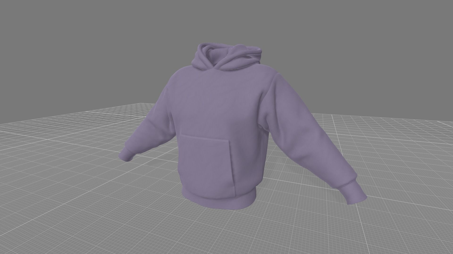 HEAVYWEIGHT HOODIE genesis8 highpoly 3D model_4