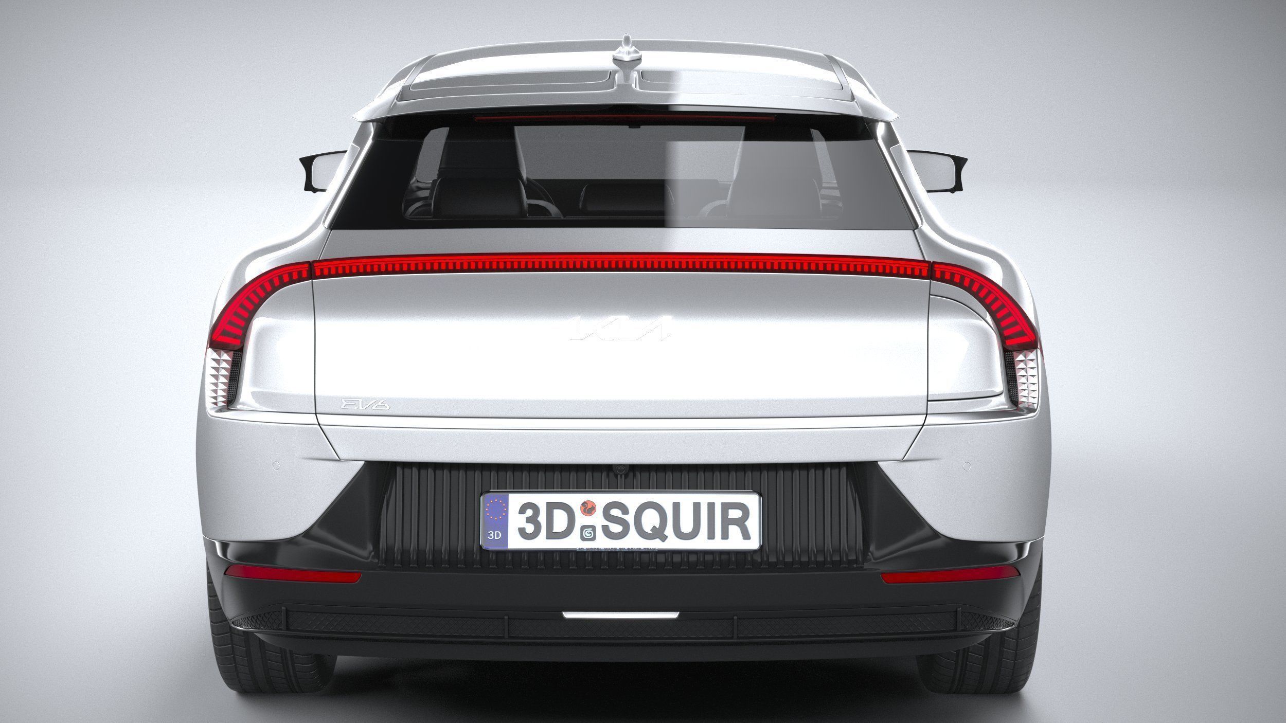 Kia EV6 2022 3D model_4