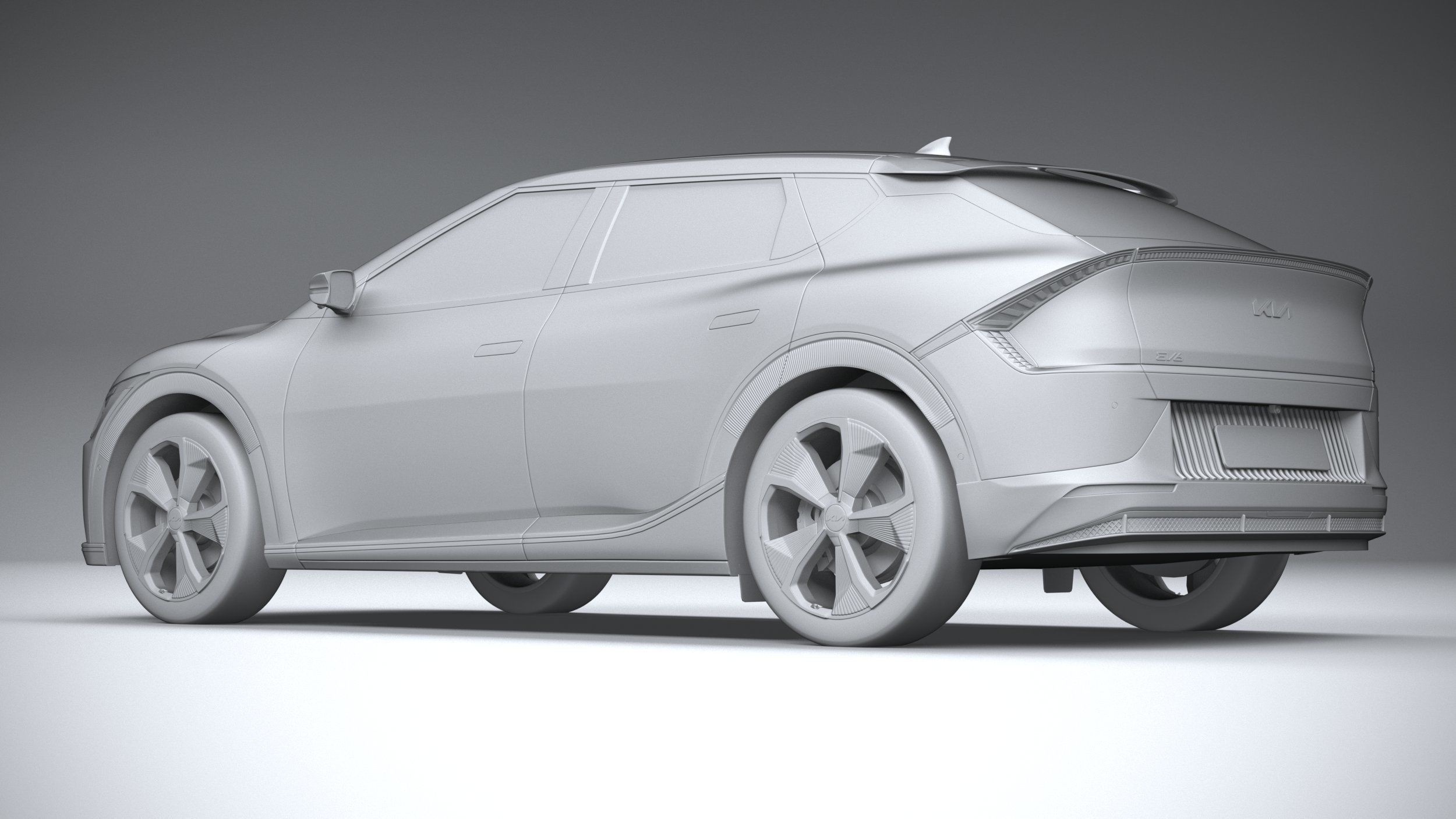 Kia EV6 2022 3D model_21