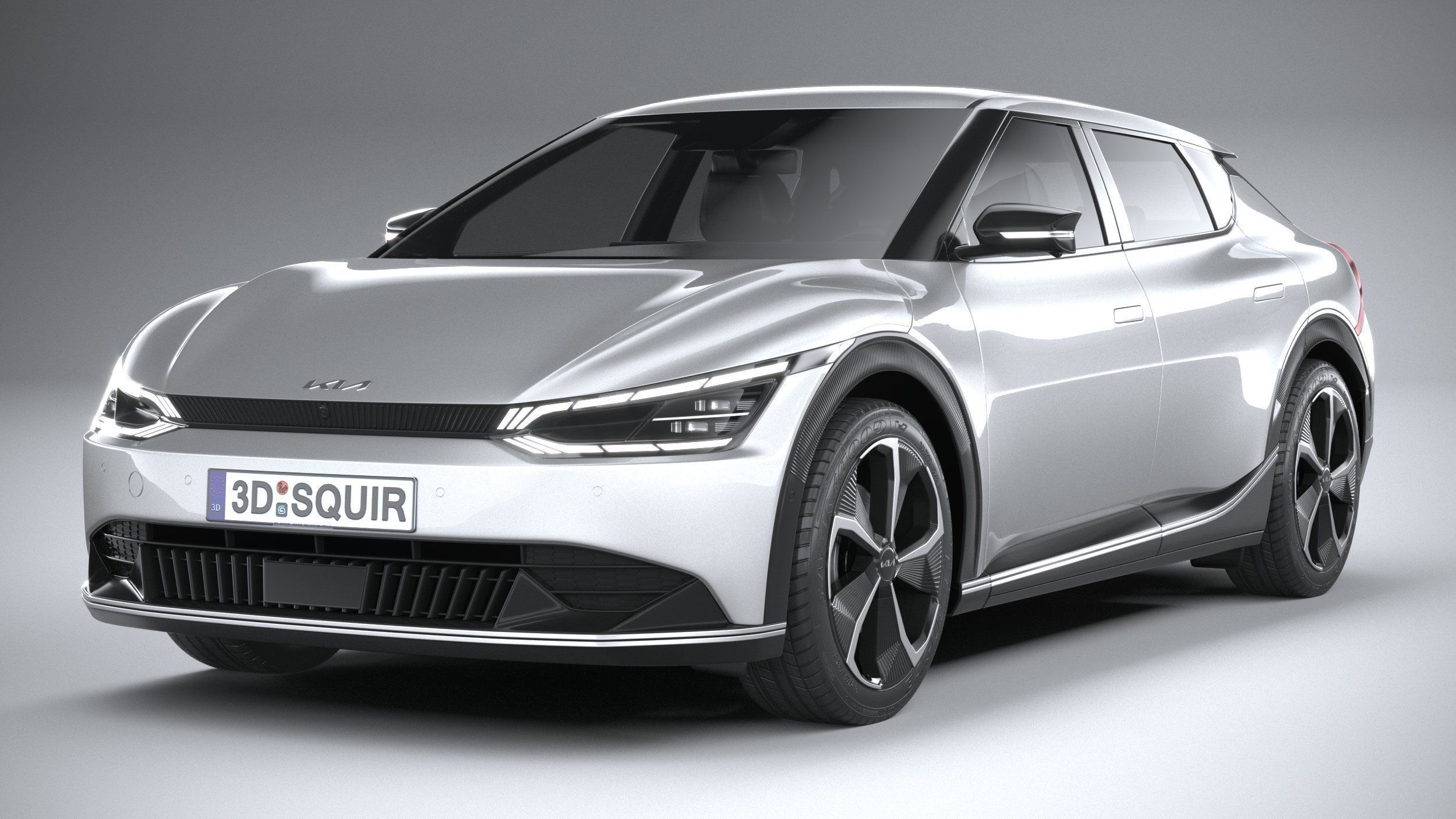 Kia EV6 2022 3D model_2